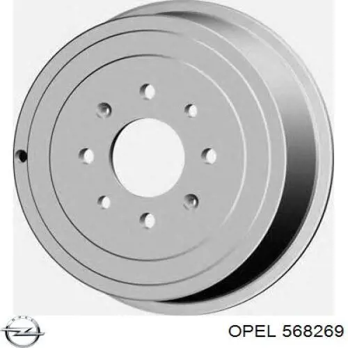 Купити 568269 Opel Барабан гальмівний задній