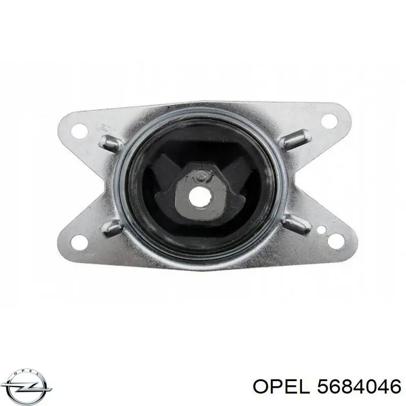5684046 Opel подушка (опора двигуна, ліва)