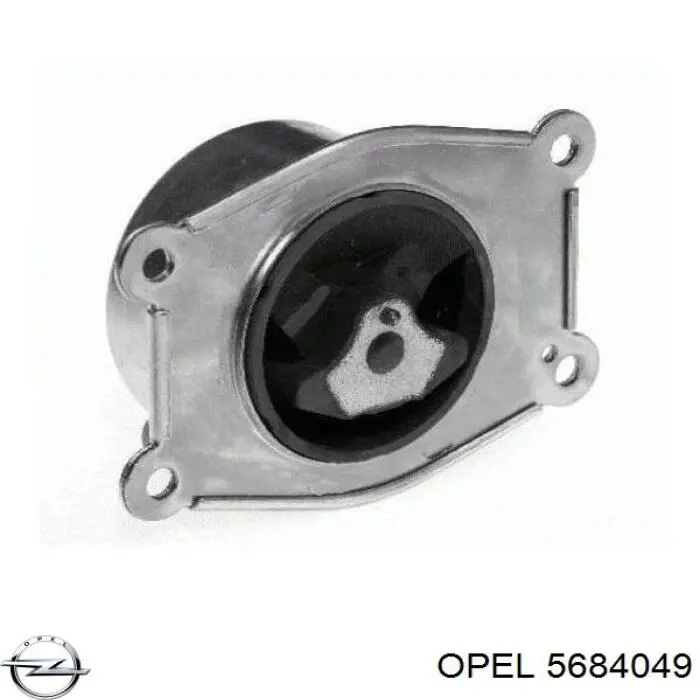 5684049 Opel подушка (опора двигуна, ліва)