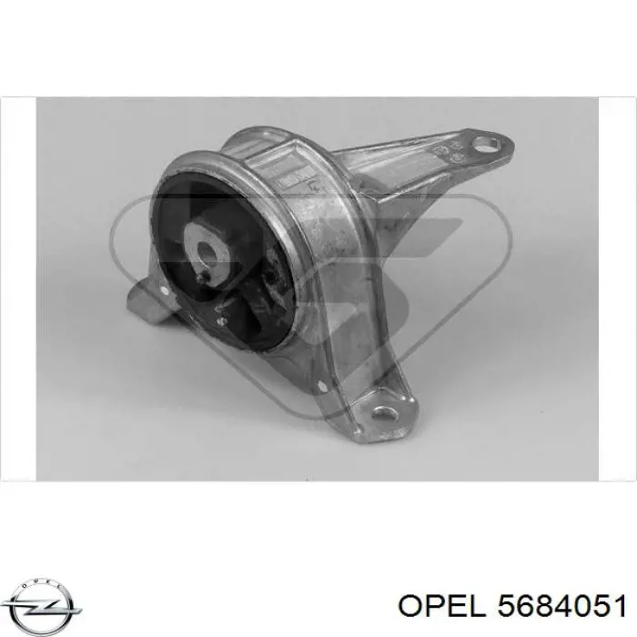 Права опора двигуна Opel 5684051