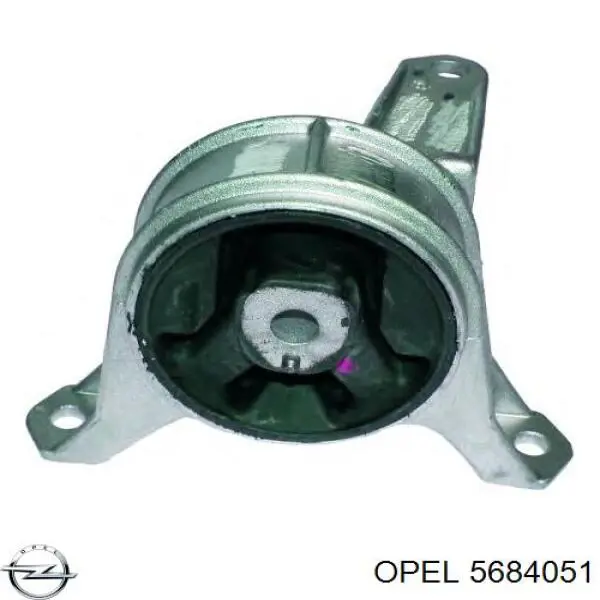 5684051 Opel подушка (опора двигуна, права)