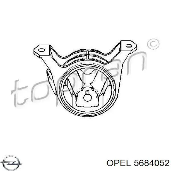 Права подушка двигуна Opel 5684052 ціна, від 25.39 USD