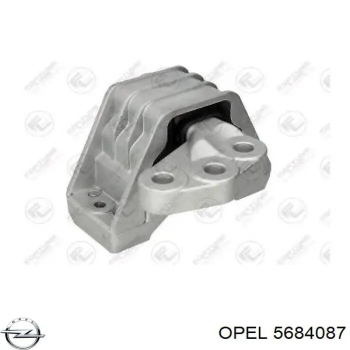 Купити OPEM081 Kautek Подушка (опора) двигуна, права