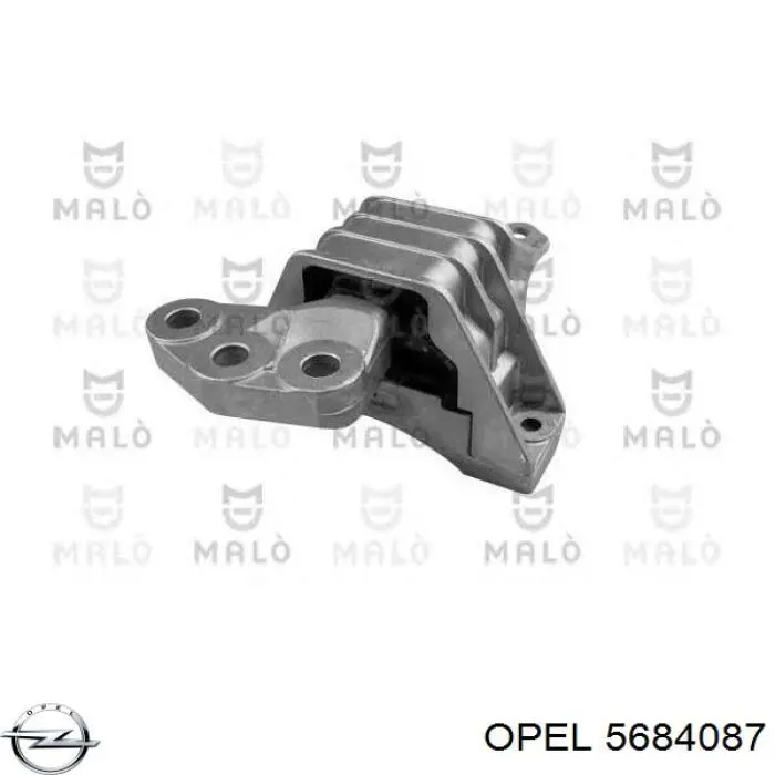 Купити 5684087 Opel Подушка (опора) двигуна, права