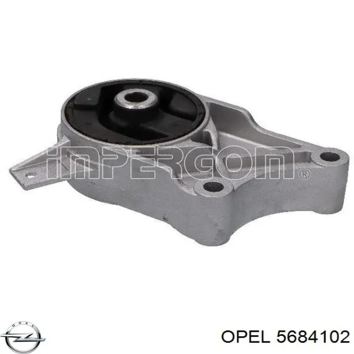 5684102 Opel подушка (опора двигуна, передня)