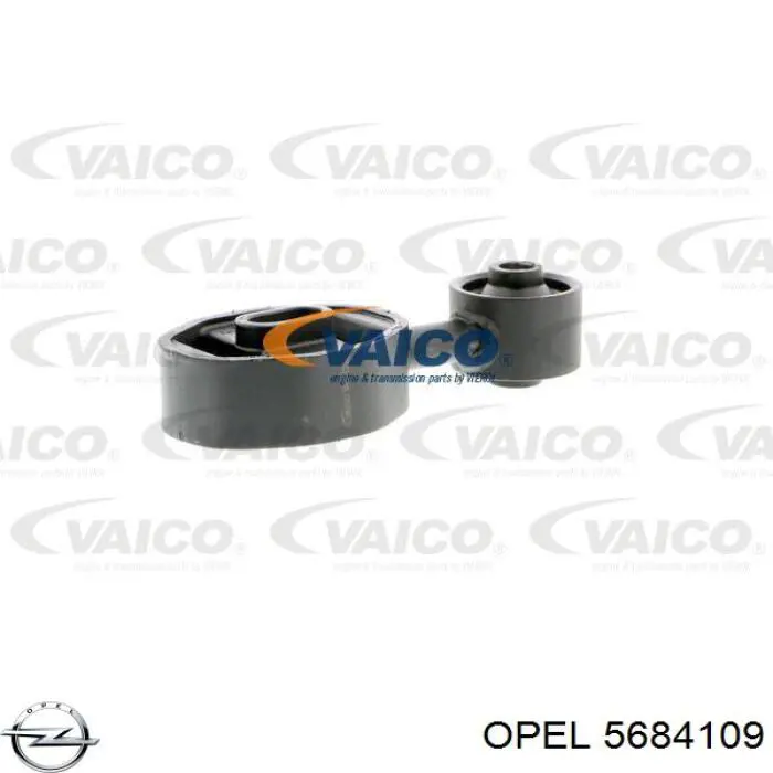 Подушка двигуна задня 5684109 Opel