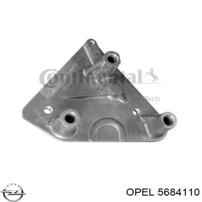 97252070 Opel Права подушка мотора