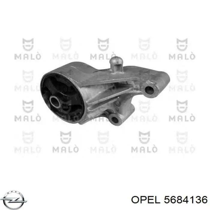 5684136 Opel подушка (опора двигуна, передня)
