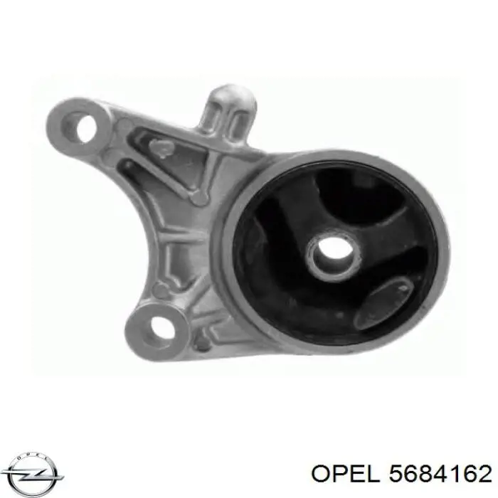 Подушка (опора) двигуна, передня 5684162 Opel