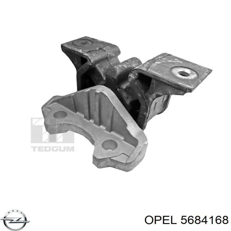 Подушка (опора) двигуна, права передня Opel 5684168 ціна, від 51.60 USD