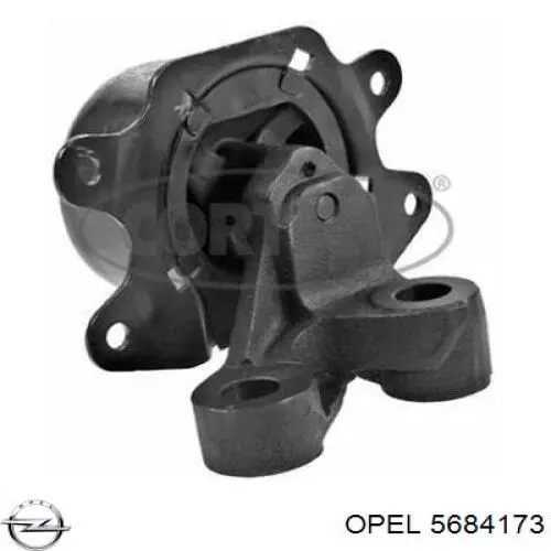 5684173 Opel Ліва опора двигуна