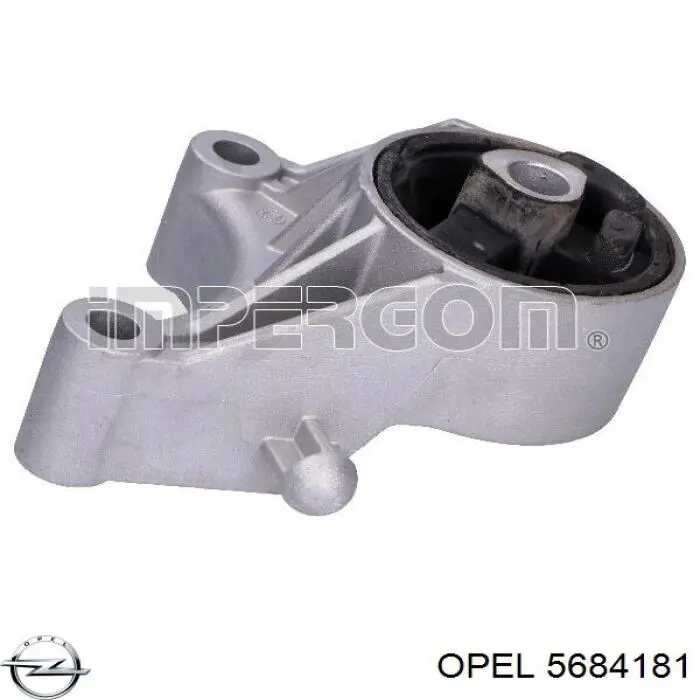 5684181 Opel подушка (опора двигуна, передня)