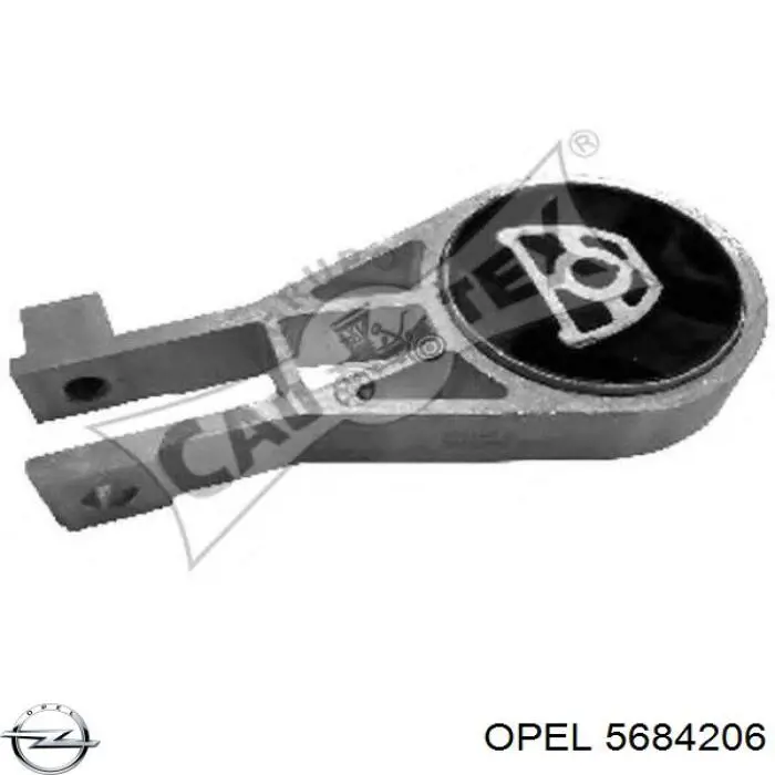 5684206 Opel Задня подушка двигуна