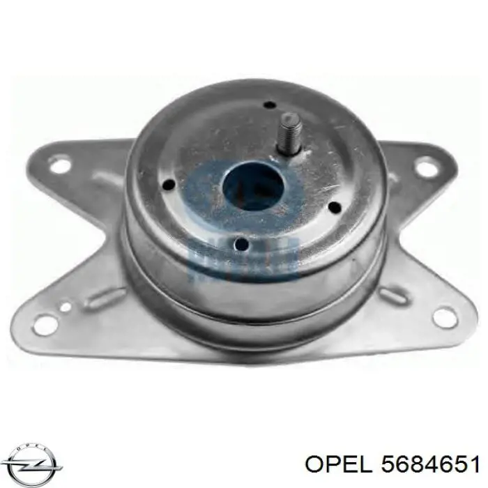Ліва подушка двигуна Opel 5684651 ціна, від 35.05 USD