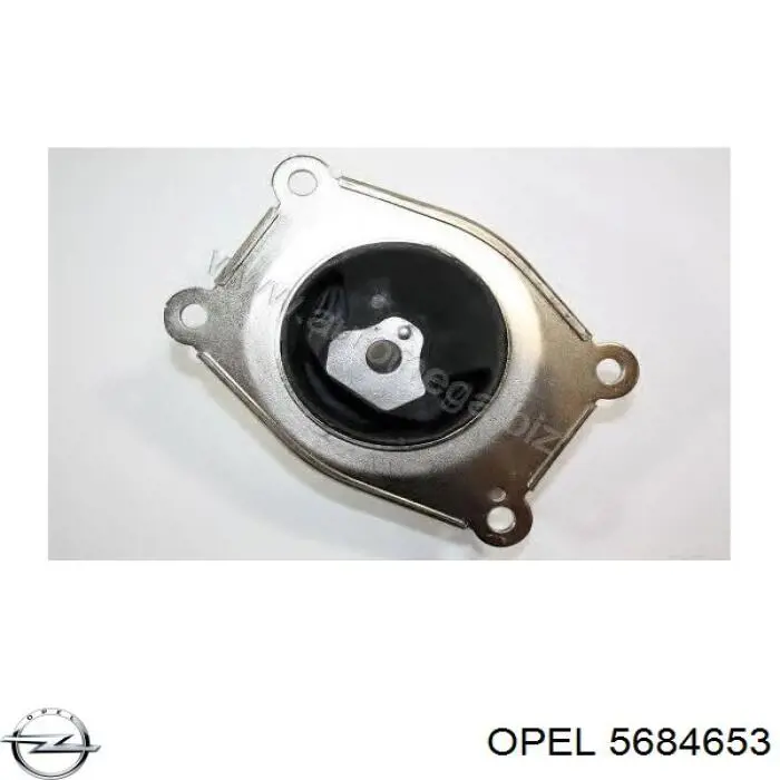 5684653 Opel подушка (опора двигуна, ліва)
