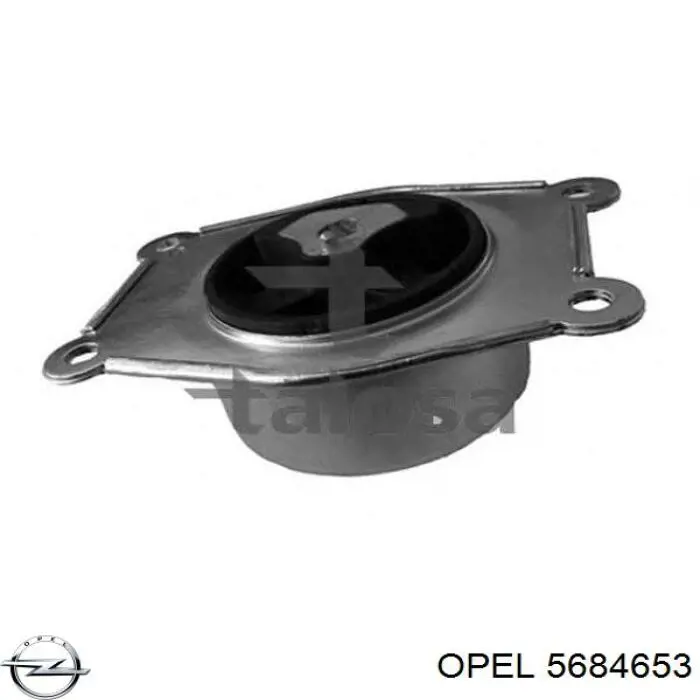 Ліва подушка двигуна Opel 5684653 ціна, від 38.62 USD