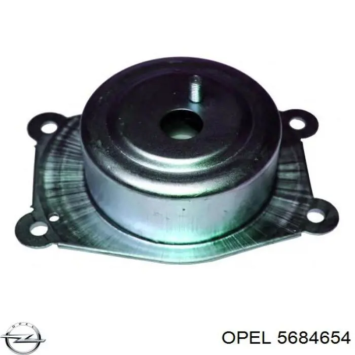 5684654 Opel подушка (опора двигуна, ліва)