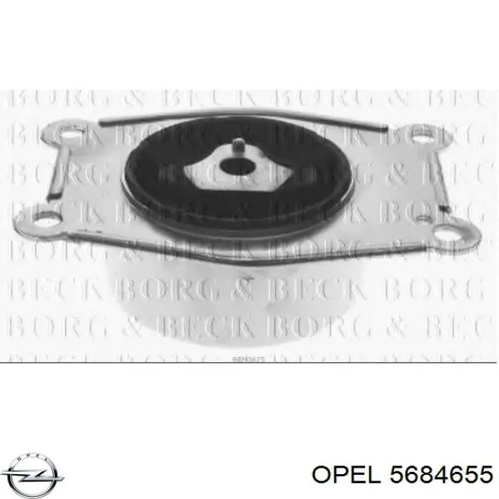 Ліва подушка двигуна Opel 5684655 ціна, від 31.43 USD