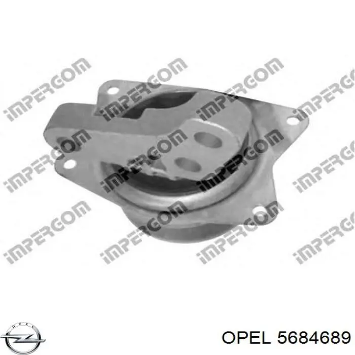 5684689 Opel Ліва опора двигуна