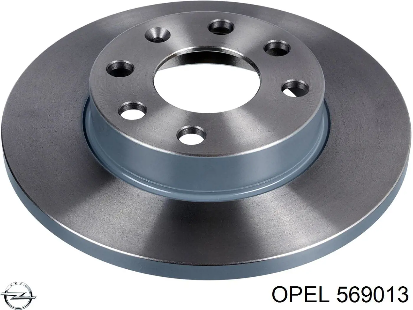 569013 Opel диск гальмівний передній