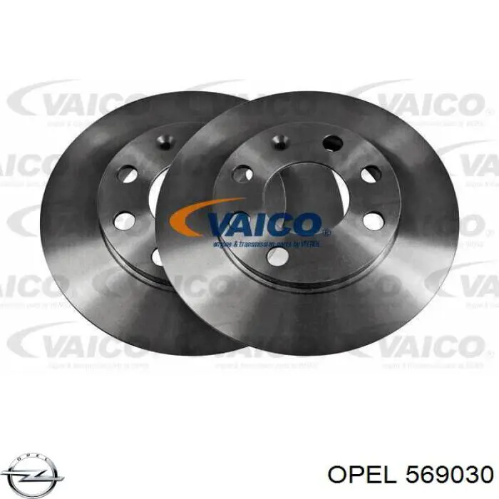 Купити 569030 Opel Ротор гальмівний