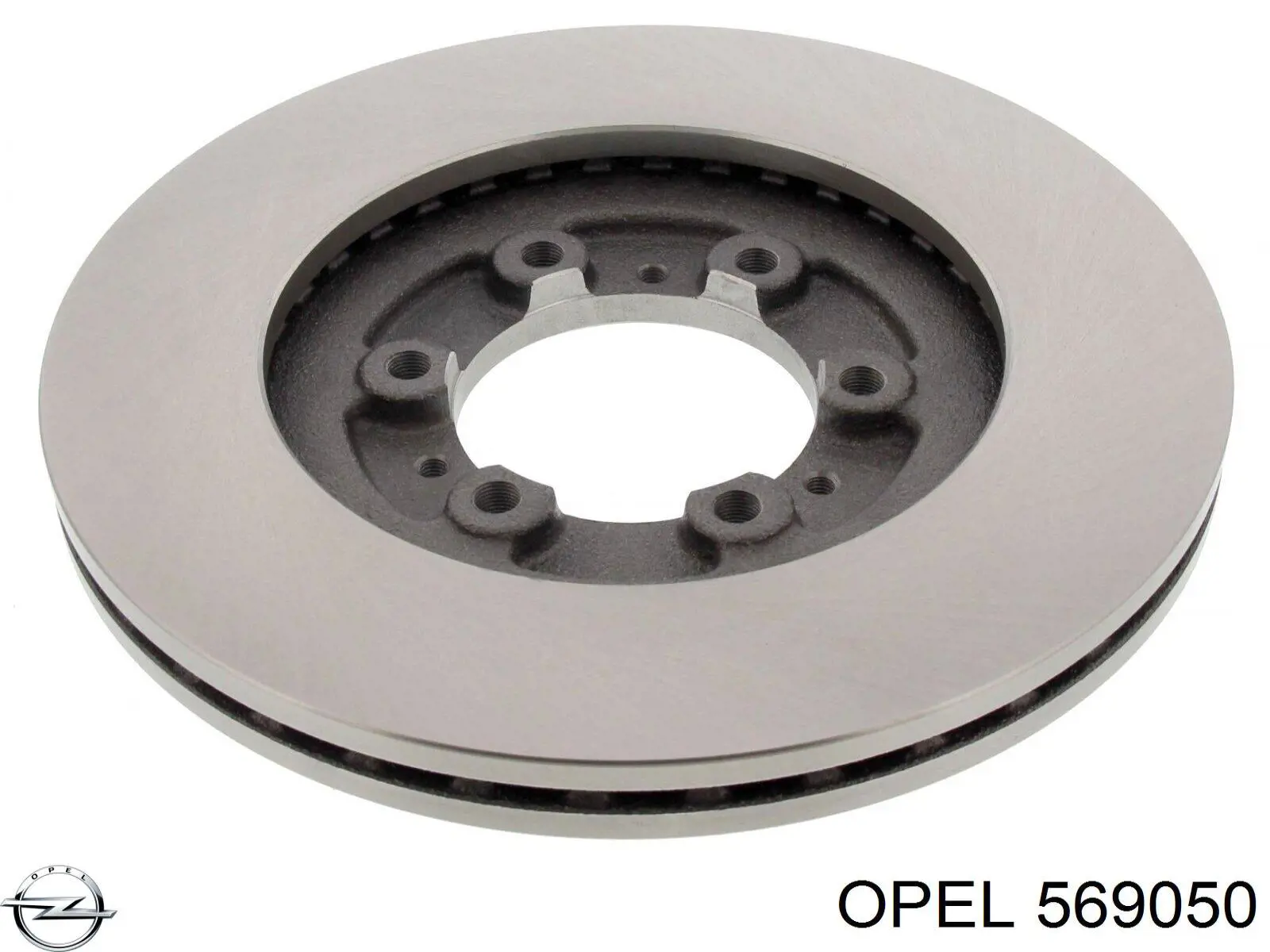 Гальмівні диски передні 569050 Opel