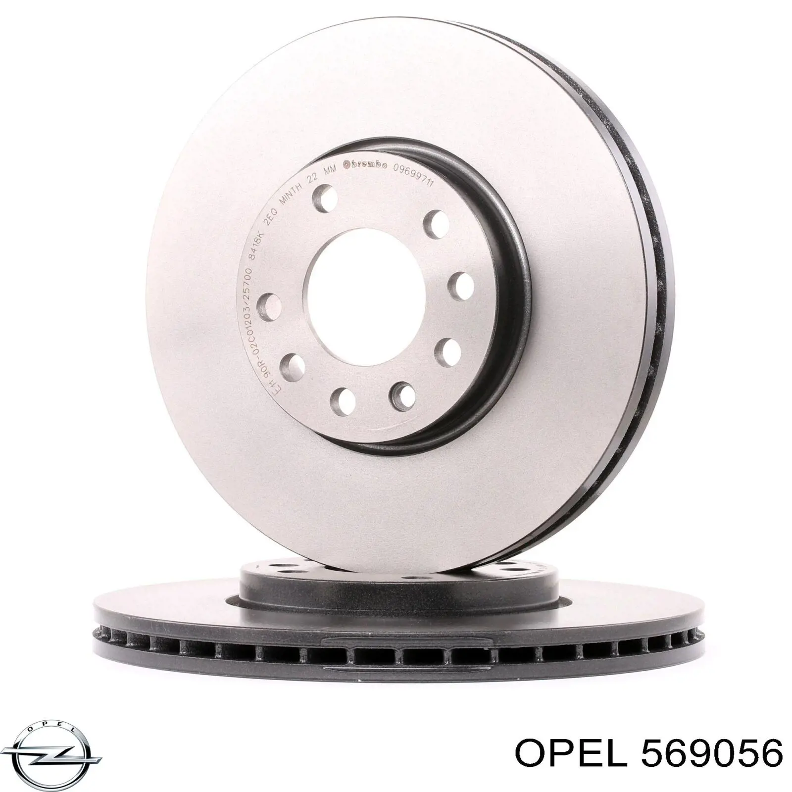 Купити 569056 Opel Ротор гальмівний