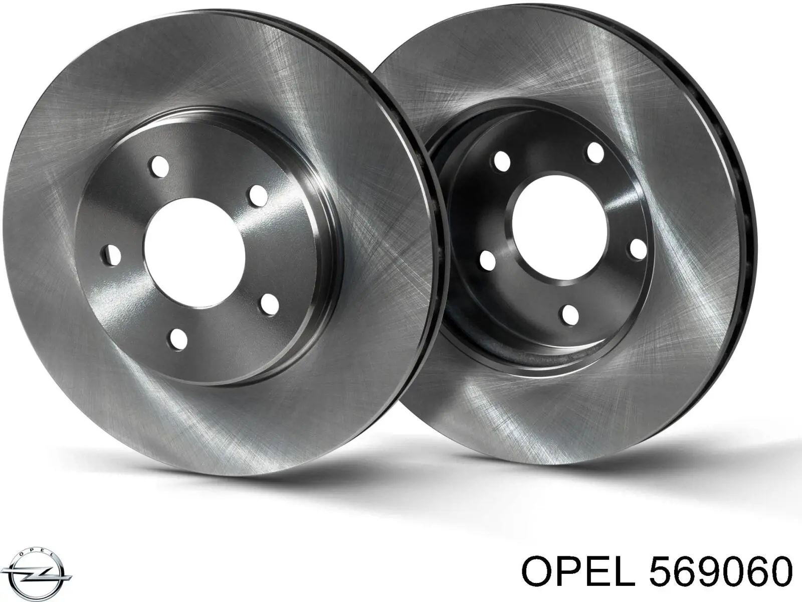 Диск переднього гальма Opel 569060 ціна, від 36.54 USD