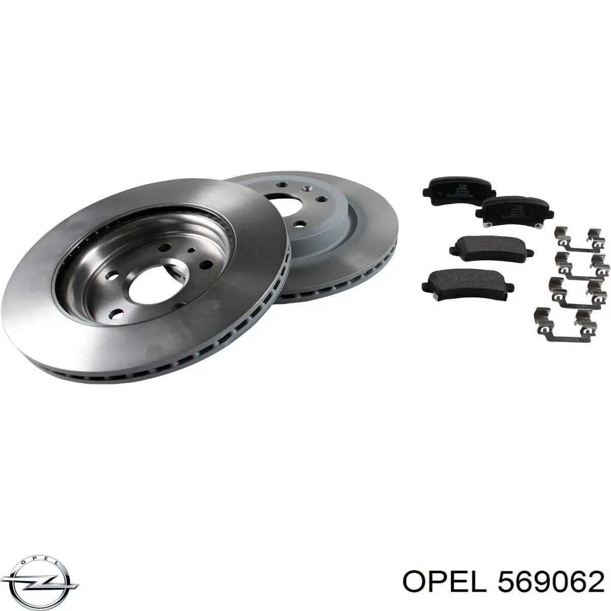 Купити 569062 Opel Диск заднього гальма