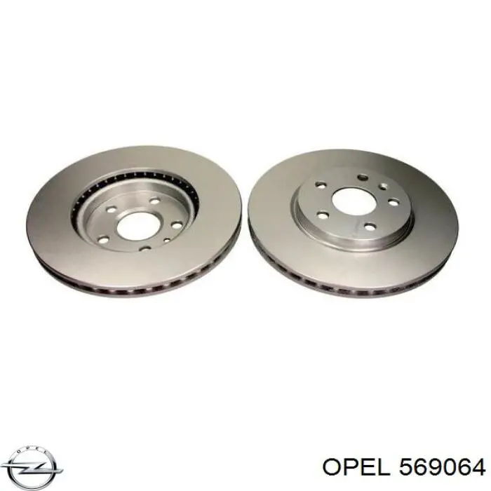Купити 569064 Opel Ротор гальмівний