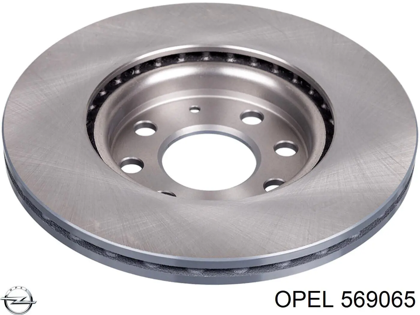 Гальмівні диски передні 569065 Opel