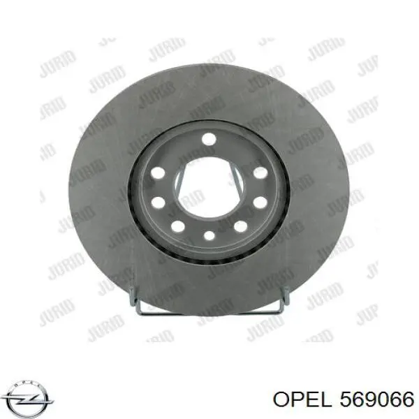 Купити 569066 Opel Ротор гальмівний