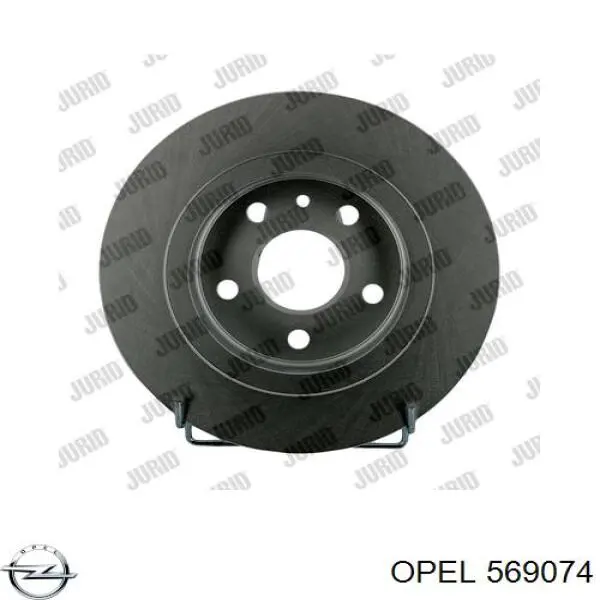 Купити 569074 Opel Диск заднього гальма