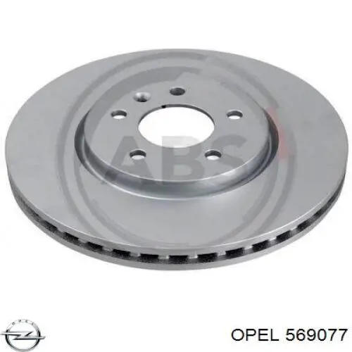 Купити 569077 Opel Ротор гальмівний