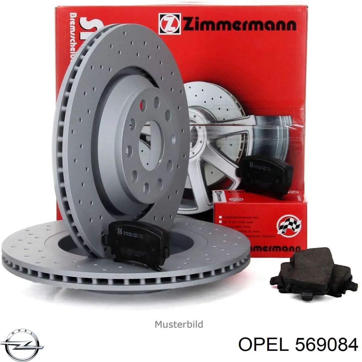 Купити 569084 Opel Ротор гальмівний