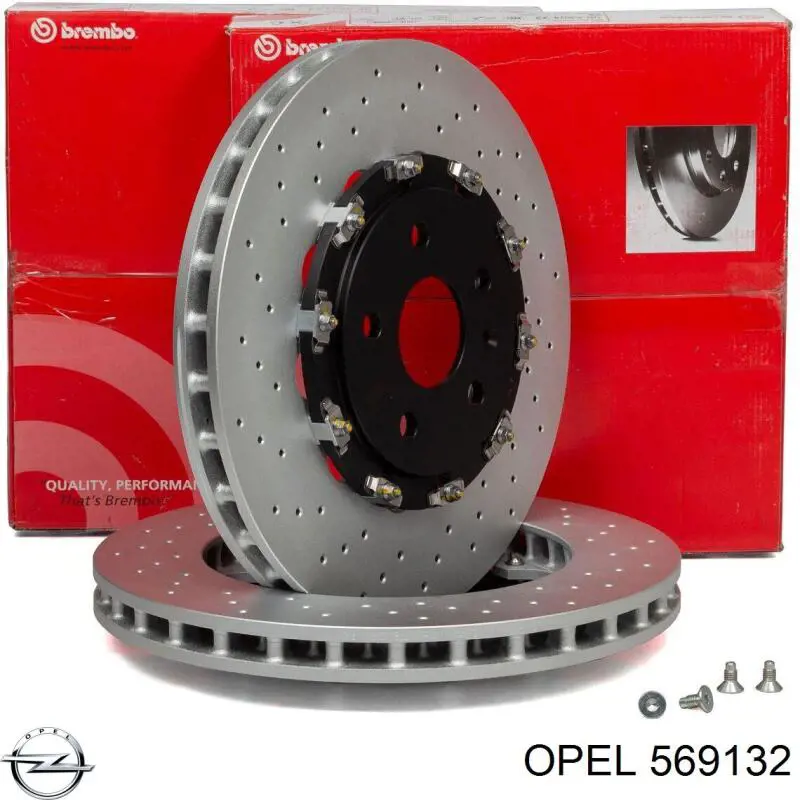 Купити 569132 Opel Ротор гальмівний