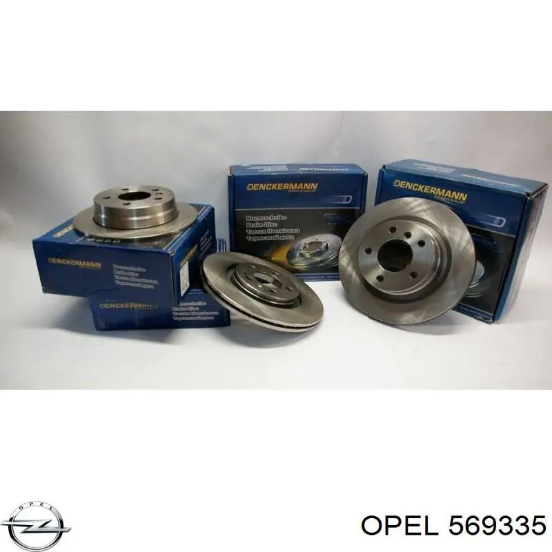 Купити 569335 Opel Ротор гальмівний