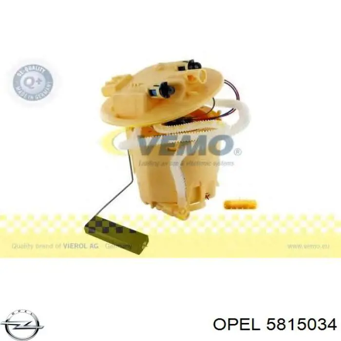 Модуль бензонасоса Opel 5815034 ціна, від 208.44 USD