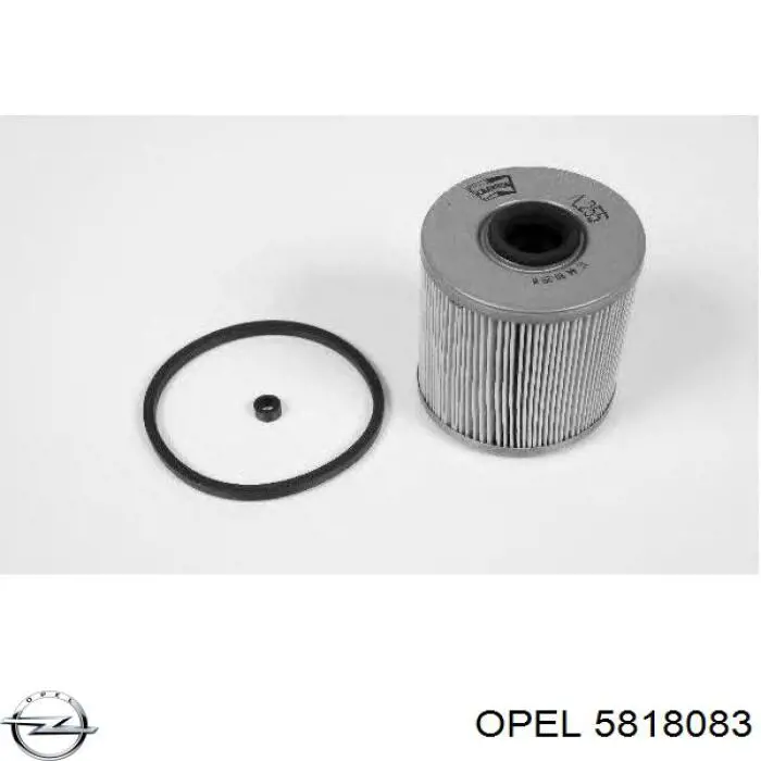 5818083 Opel фільтр паливний