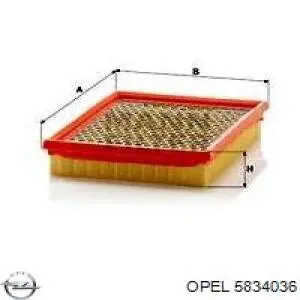 Купити 5834036 Opel Автомобільний фільтр повітря