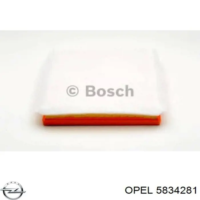 Елемент повітряного фільтра Opel 5834281 ціна, від 4.91 USD