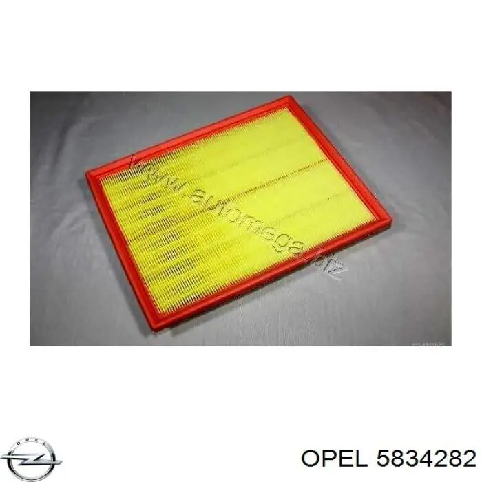 Елемент повітряного фільтра Opel 5834282 ціна, від 3.65 USD