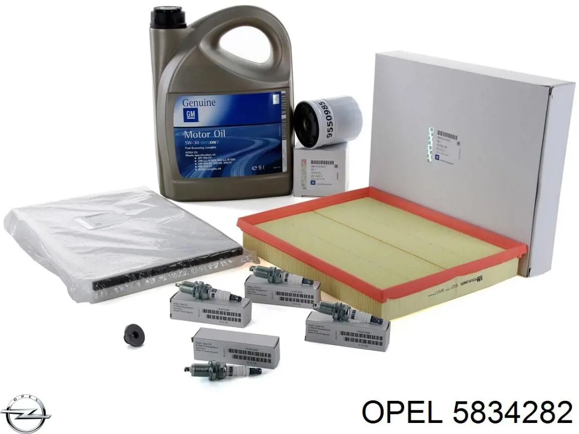 5834282 Opel Повітряний фільтр двигуна