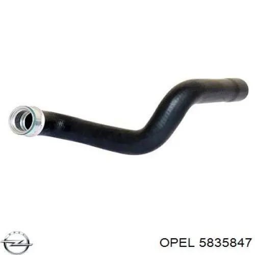 Купити 5835847 Opel Шланг/патрубок интеркуллера