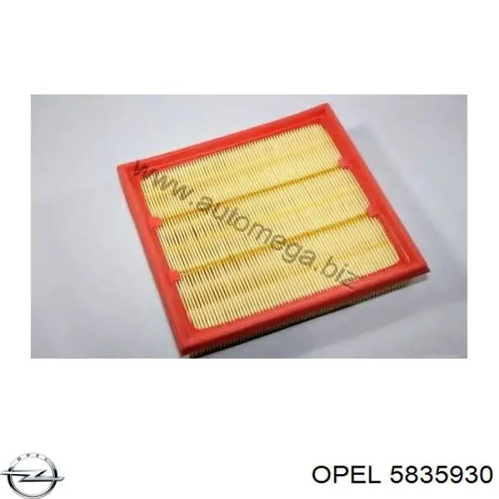 5835930 Opel фільтр повітряний