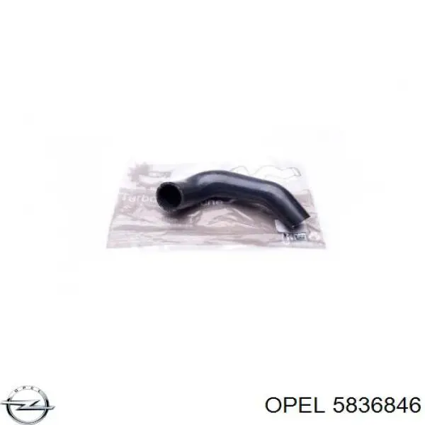 Купити 5836846 Opel Шланг/патрубок интеркуллера