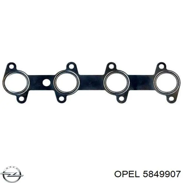 5849907 Opel прокладка випускного колектора