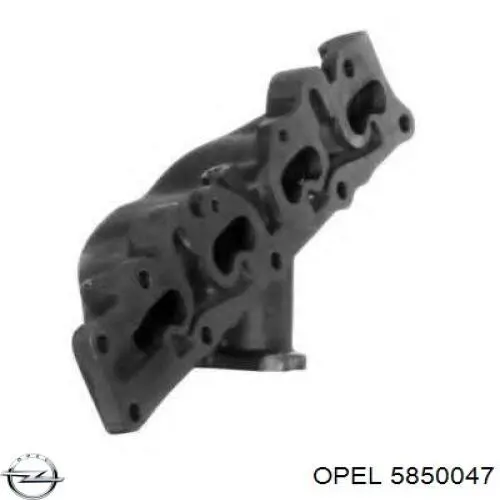 Купити 5850047 Opel Випускний колектор
