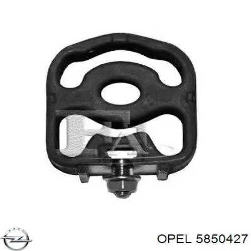 5850427 Opel подушка кріплення глушника