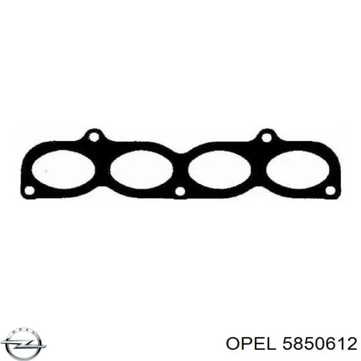Прокладка впускного колектора, верхня Opel 5850612 ціна, від 2.18 USD